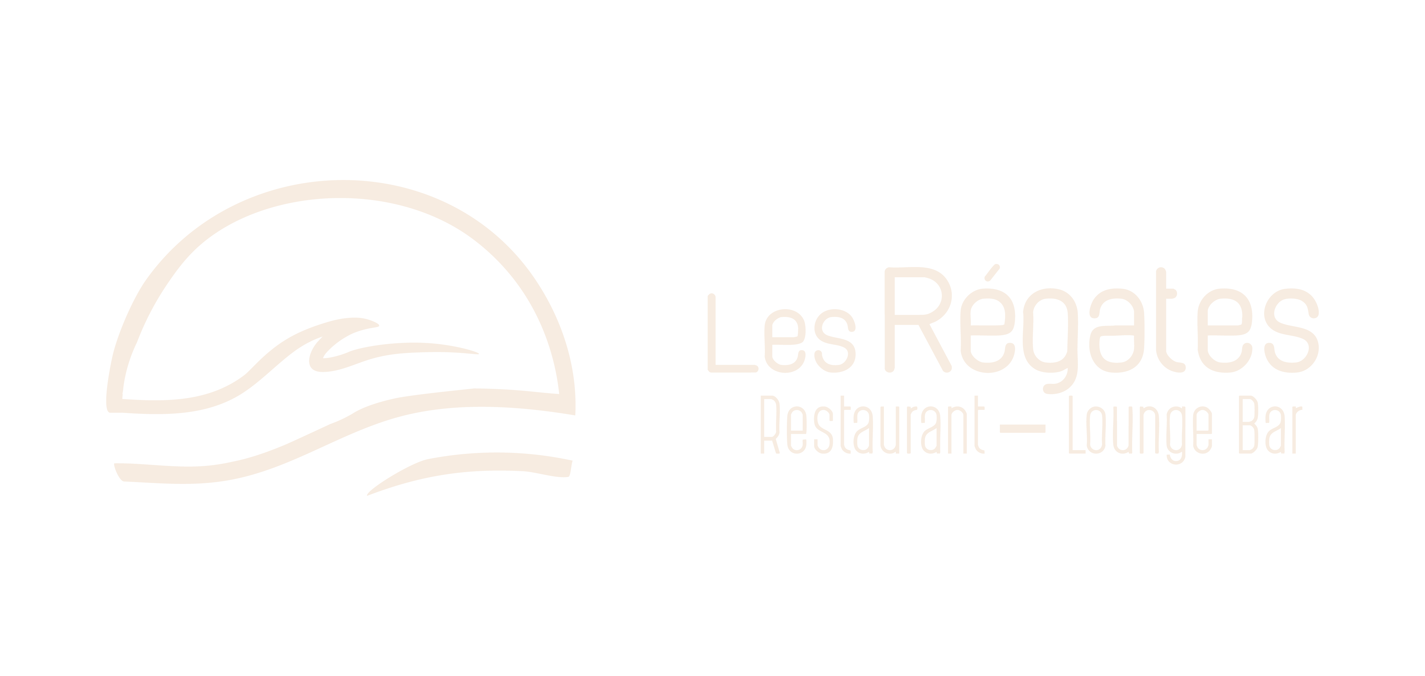 Logo Les Régates beige