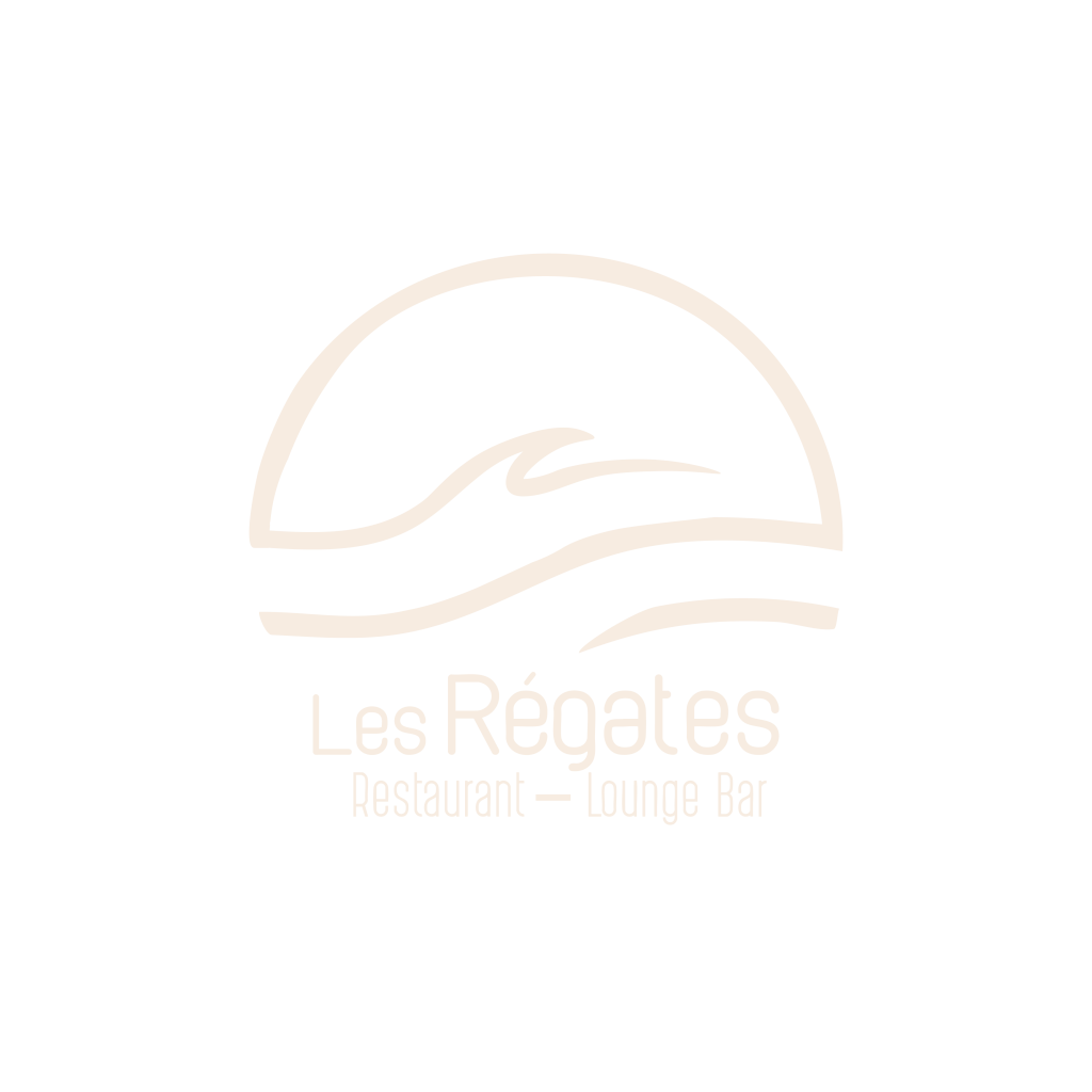 Logo Les Régates vertical beige